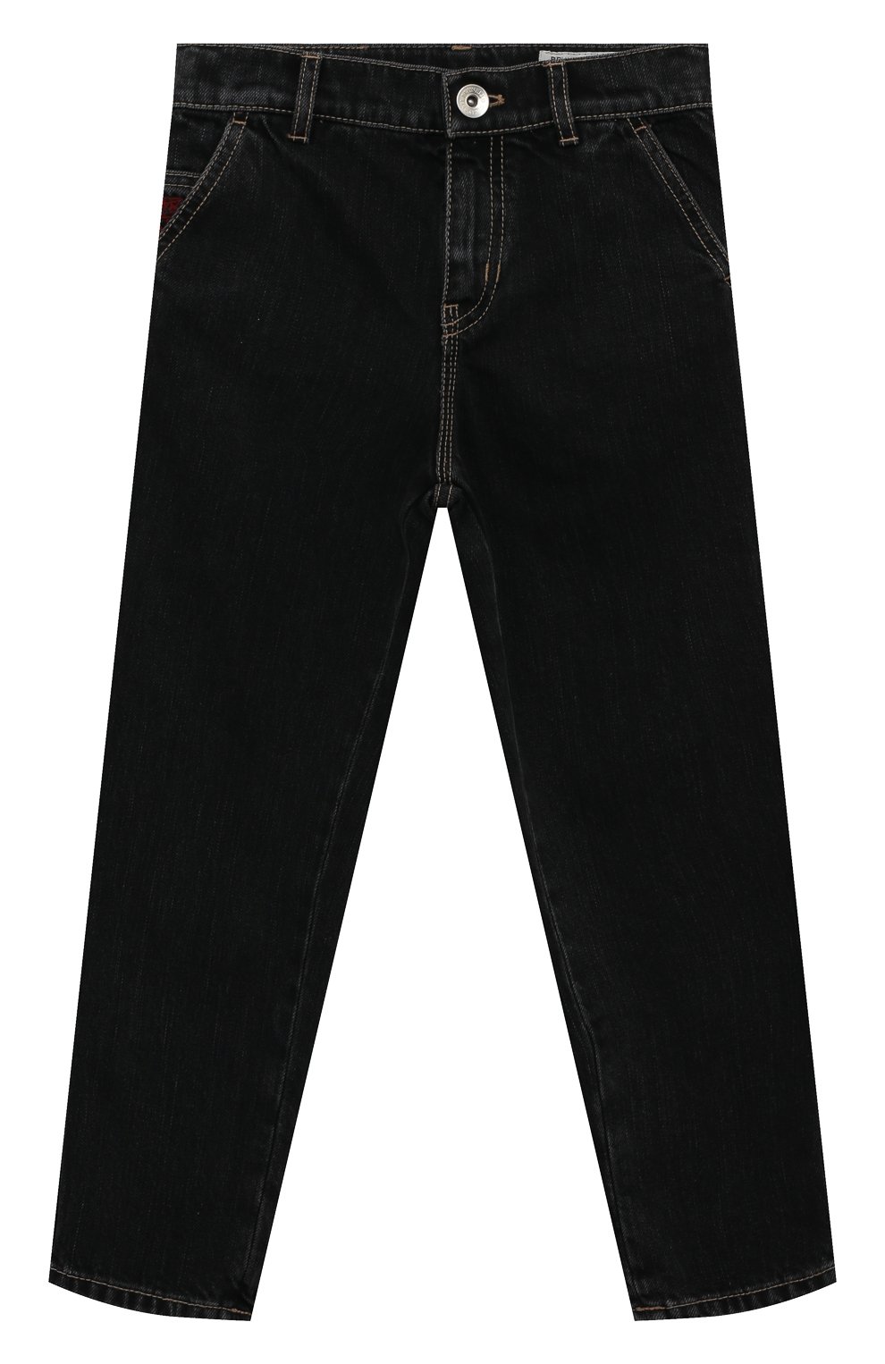 Джинсы BRUNELLO CUCINELLI темно-серого цвета по цене 36950 руб., арт. BE245D312A, фото 1 Джинсы BRUNELLO CUCINELLI, арт. BE245D312A, фото 1