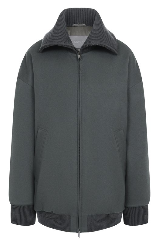 Пуховый кашемировый бомбер MVST M25.1PW.0002/PIACENZA 5824/20/2 Зелёный M25.1PW.0002/PIACENZA 5824/20/2