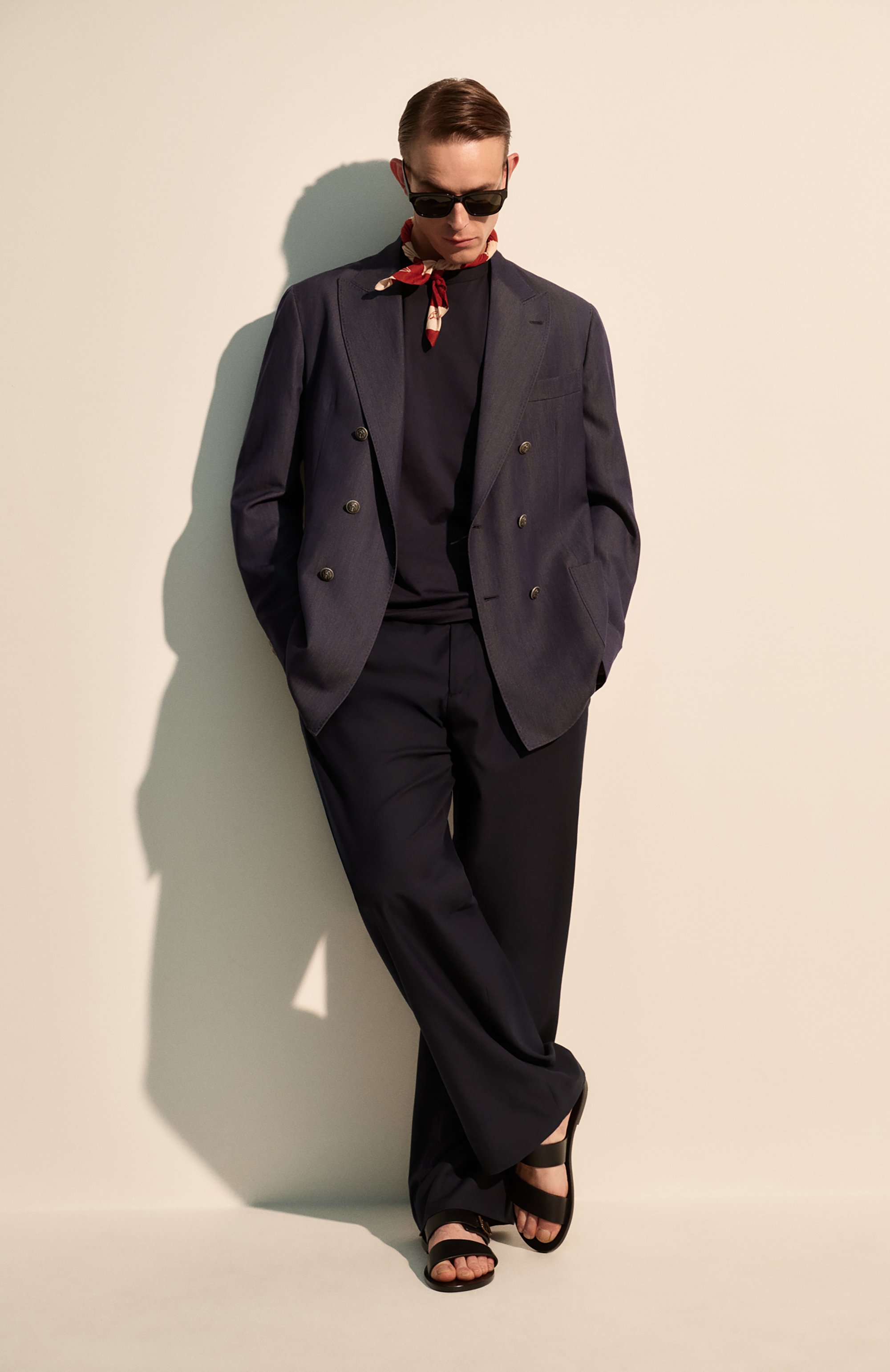 Двубортный пиджак BRUNELLO CUCINELLI, арт. MR4957BBKP, фото 9