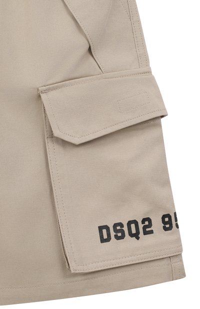 Хлопковые шорты-карго DSQUARED2, арт. DQ3209/D0AGK, фото 3