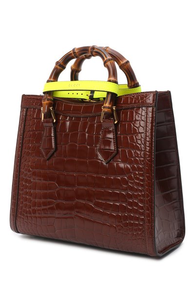 Сумка diana small из кожи аллигатора GUCCI, арт. 660195/EZINT/AMIS, фото 4