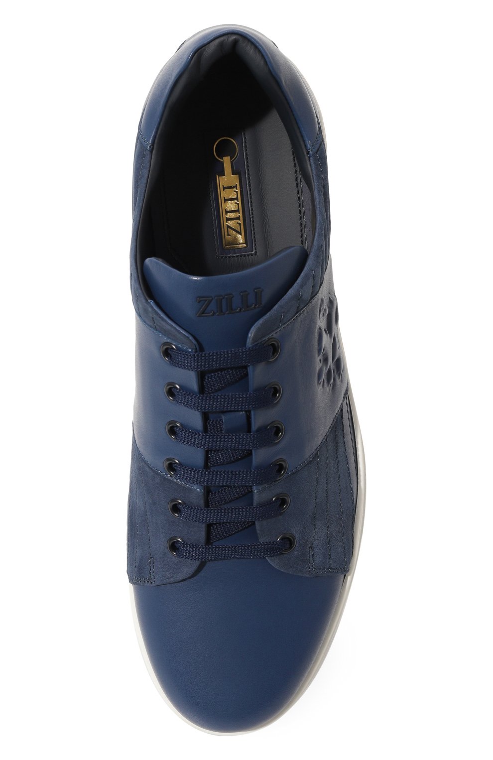 Кожаные кеды ZILLI, арт. MDZ-TT220-DM018/001X, фото 6