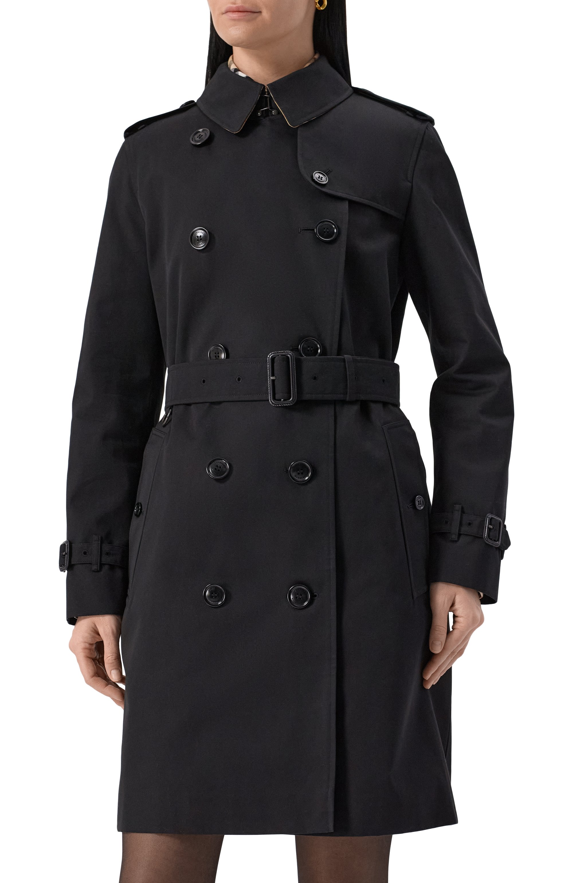 Хлопковый тренч BURBERRY, арт. 8079409, фото 3