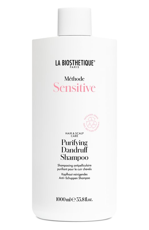 фото Глубоко-очищающий шампунь против перхоти methode sensitive (1000ml) la biosthetique