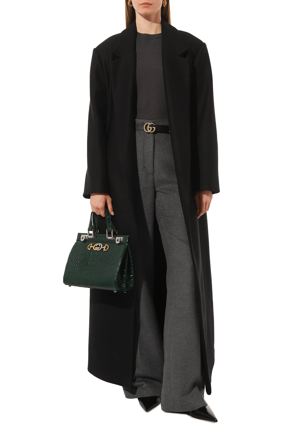 Сумка zumi small из кожи аллигатора GUCCI, арт. 569712 EV40X, фото 8