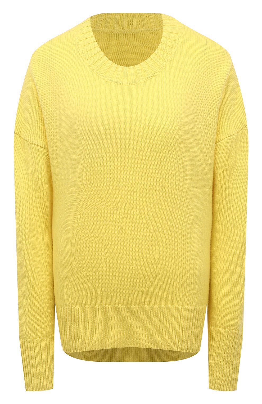 Кашемировый свитер SEVEN LAB желтого цвета по цене 29400 руб., арт. Jumper 22 yellow, фото 1 Кашемировый свитер SEVEN LAB, арт. Jumper 22 yellow, фото 1