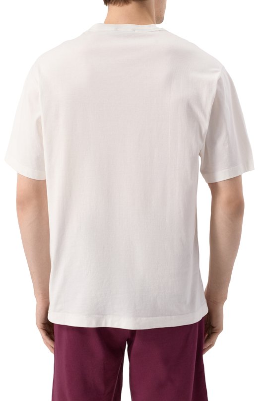 Хлопковая футболка Dolce & Gabbana G8PN9Z/G7NYE Белый  G8PN9Z/G7NYE Фото 4