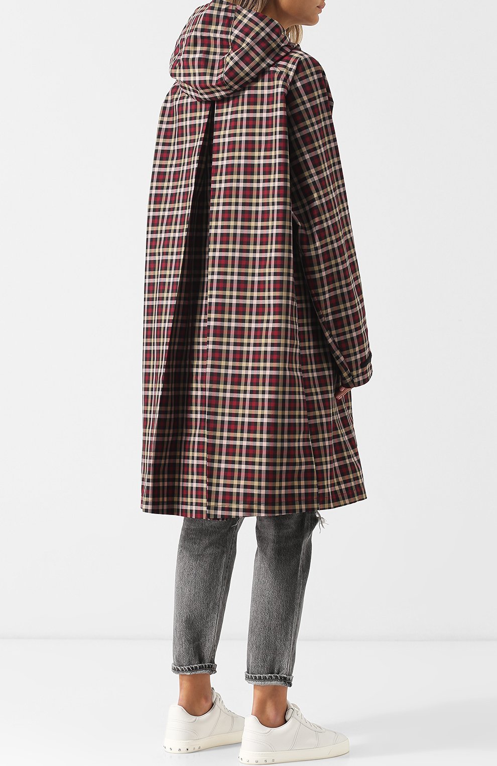 Пальто с капюшоном и декоративной отделкой GUCCI, арт. 523865/ZLK80, фото 4