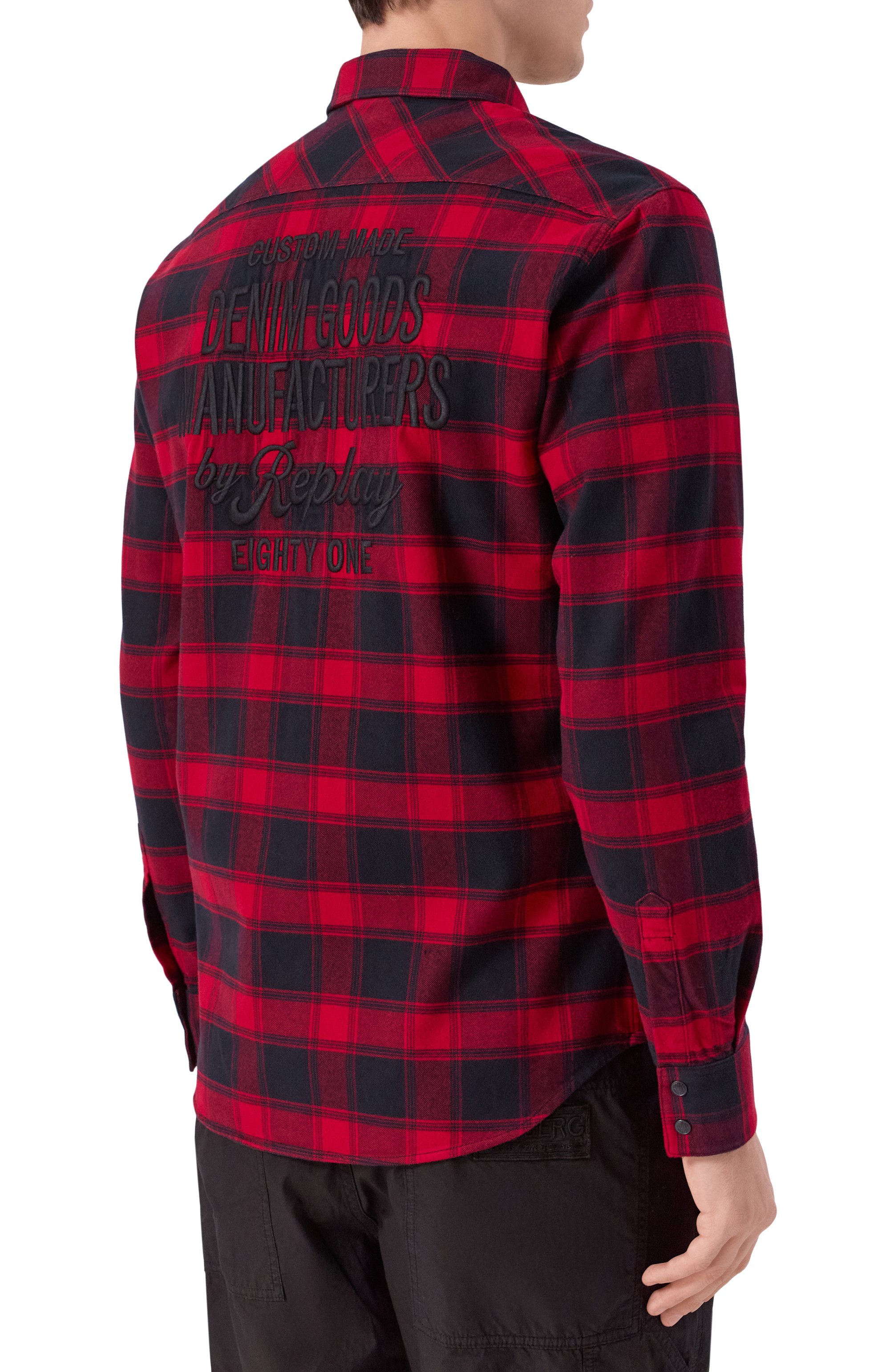 Хлопковая рубашка REPLAY, арт. M4151R.000.52830, фото 4