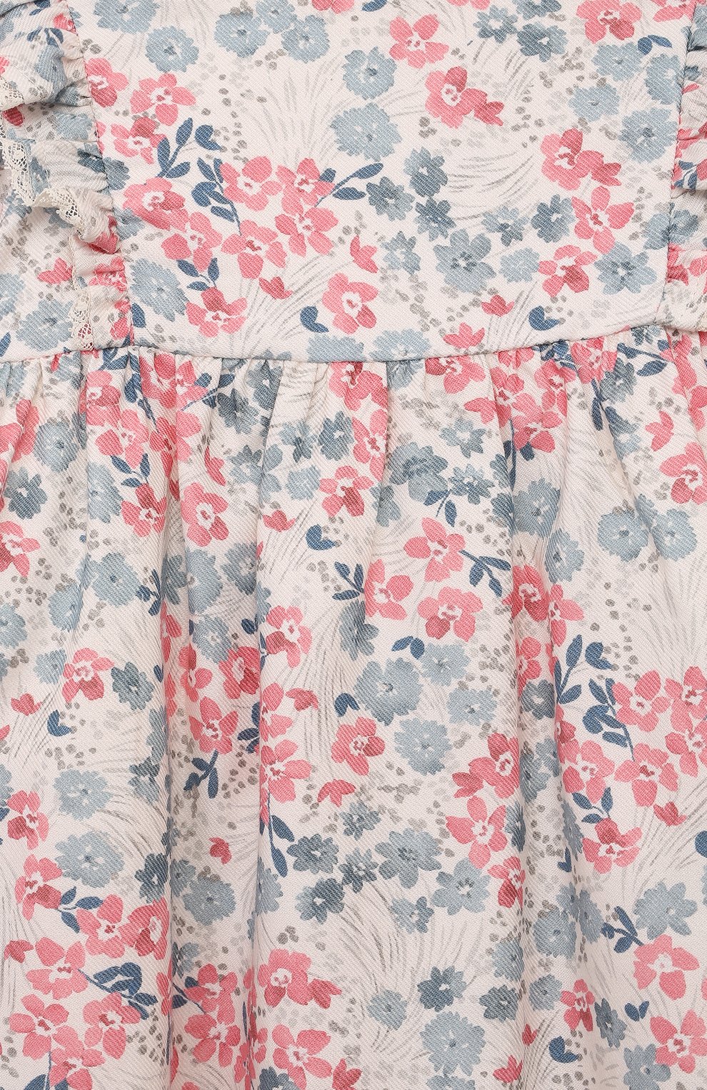 Платье из вискозы и хлопка TARTINE ET CHOCOLAT разноцветного цвета по цене 14600 руб., арт. TZ30071, фото 3 Платье из вискозы и хлопка TARTINE ET CHOCOLAT, арт. TZ30071, фото 3