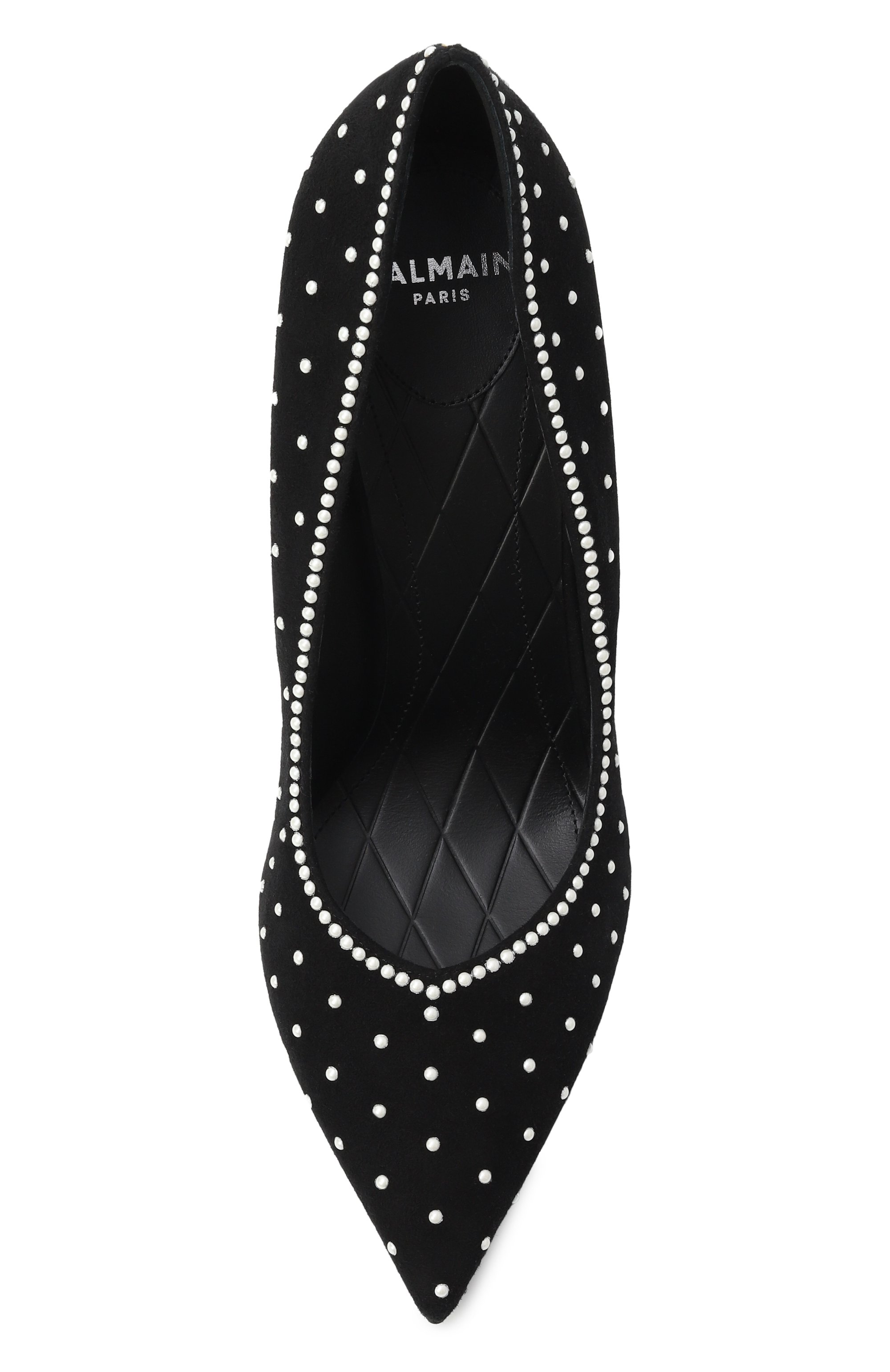 Замшевые туфли BALMAIN, арт. EN0UA517/LHPS, фото 6