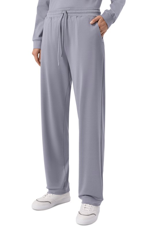 Брюки из шелка и хлопка MVST M25.2MW.T403/SC00 Серый  M25.2MW.T403/SC00 Фото 3