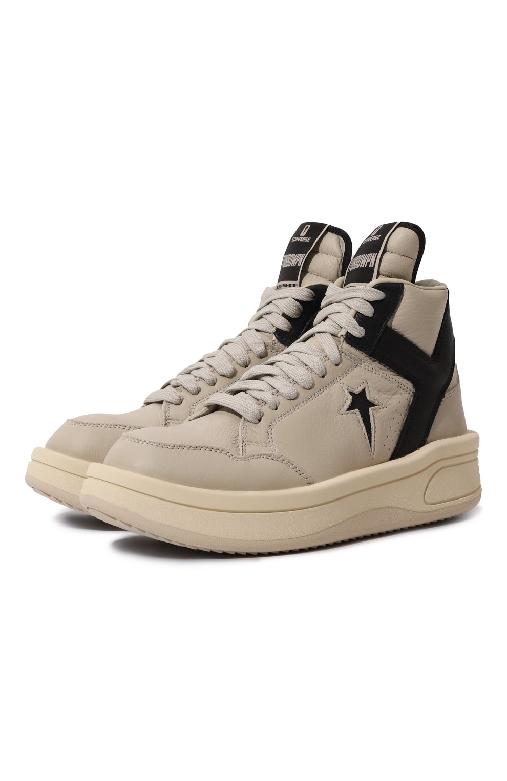 Кожаные кеды drkshdw x converse turbowpn DRKSHDW, арт. DC02CX758/A06R2, фото 1