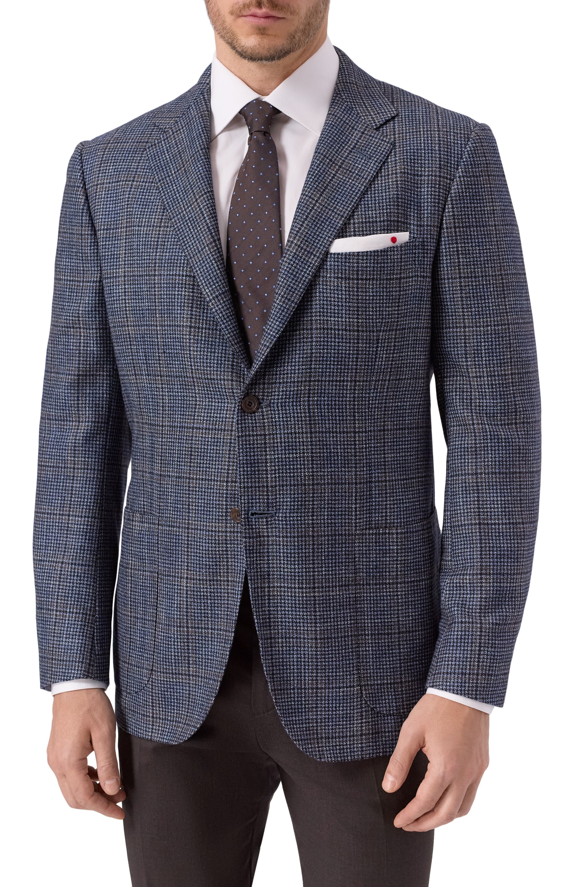 Пиджак из шерсти и кашемира KITON, арт. UG81K01T91, фото 4