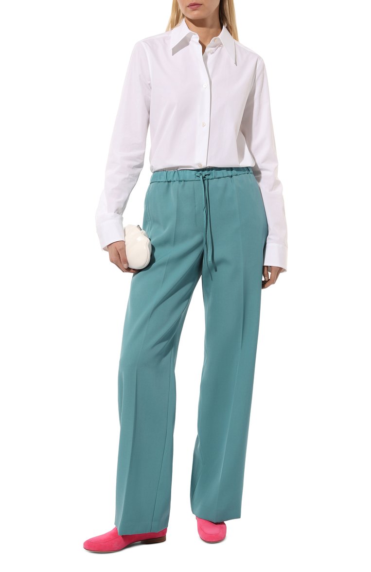 Женские замшевые лоферы KITON фуксия цвета, арт. D57808N01008 | Фото 2 (Подошва: Плоская; Каблук высота: Низкий; Материал внутренний: Натуральная кожа; Материал внешний: Замша, Натуральная кожа)