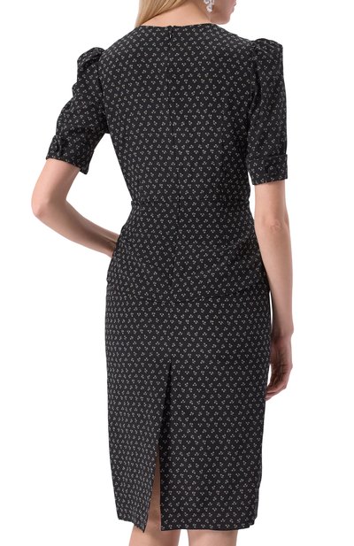 Шелковое платье ALESSANDRA RICH, арт. FABX4012-F4486, фото 4