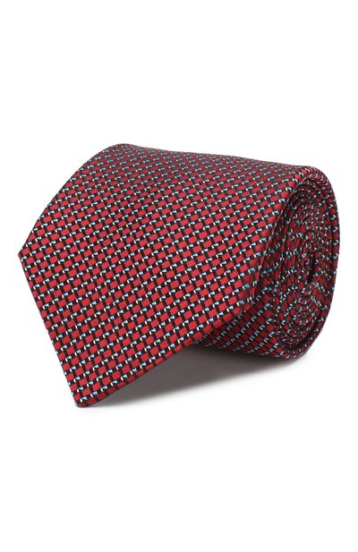Мужской шелковый галстук LANVIN, арт. 2140/TIE
