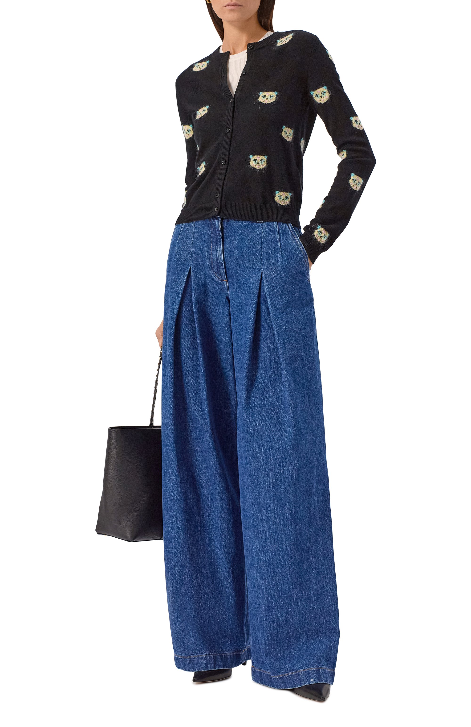 Шерстяной кардиган VALENTINO, арт. 7B3KA12Y/9NK, фото 2