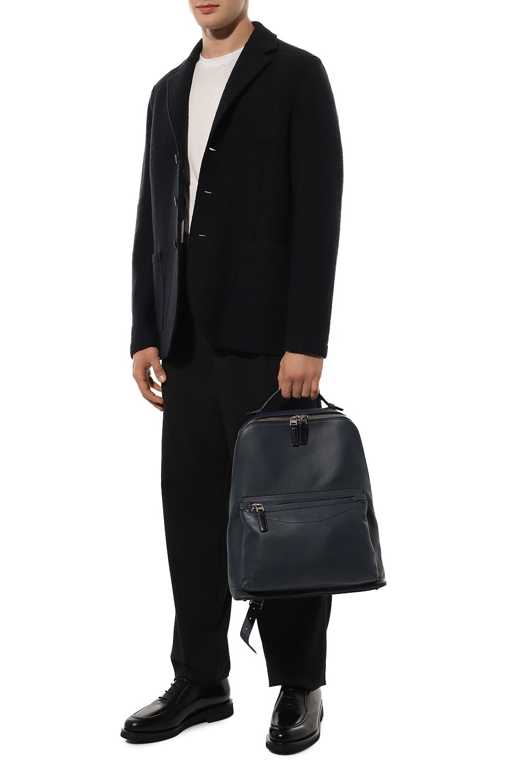 Кожаный рюкзак SANTONI, арт. UIBBA2363LI-ASP9T50, фото 7