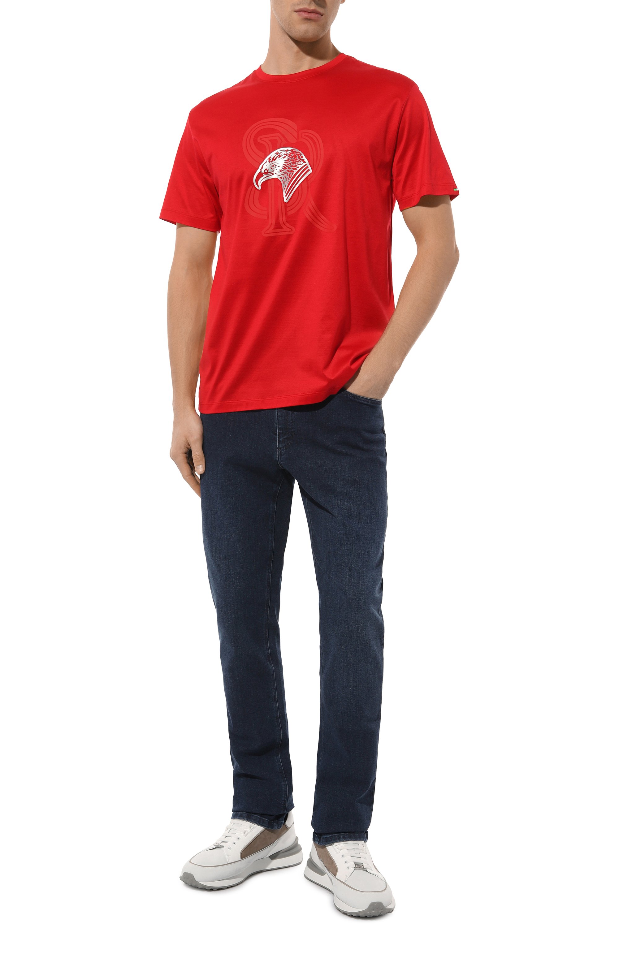 Хлопковая футболка STEFANO RICCI, арт. MNH4102960/TE0001, фото 2