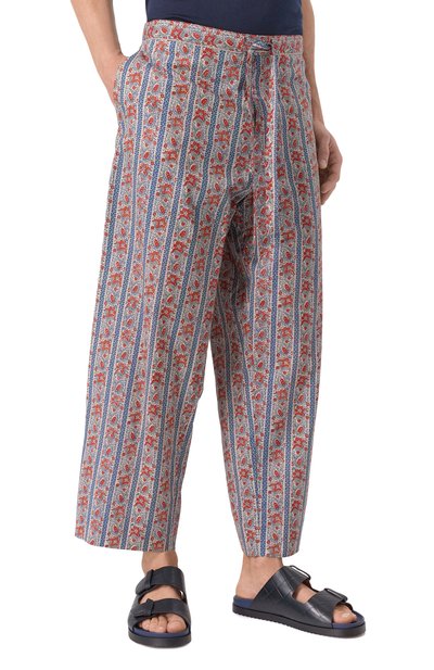 Хлопковые брюки VALENTINO, арт. 6V3RBM45AN2, фото 3