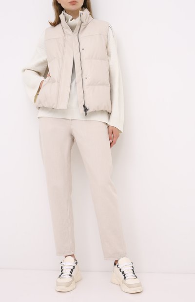 Пуховый жилет BRUNELLO CUCINELLI, арт. MPTAN8376, фото 2