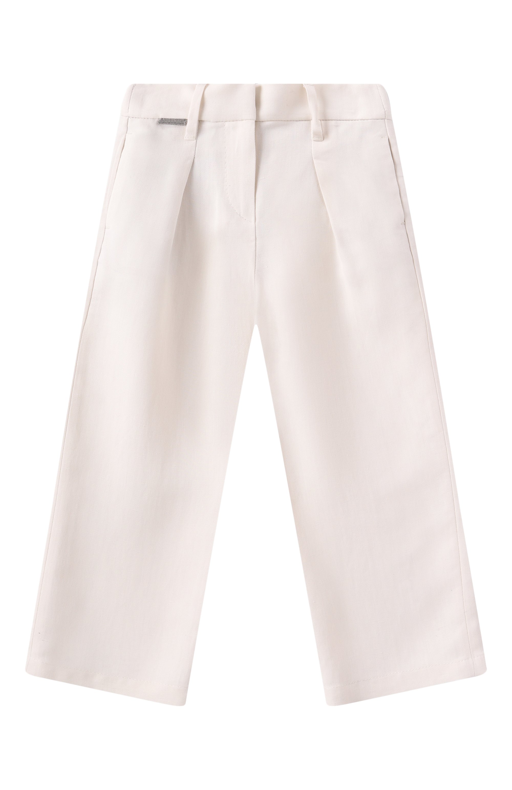 Брюки из вискозы и льна BRUNELLO CUCINELLI, арт. BH126P214A, фото 1