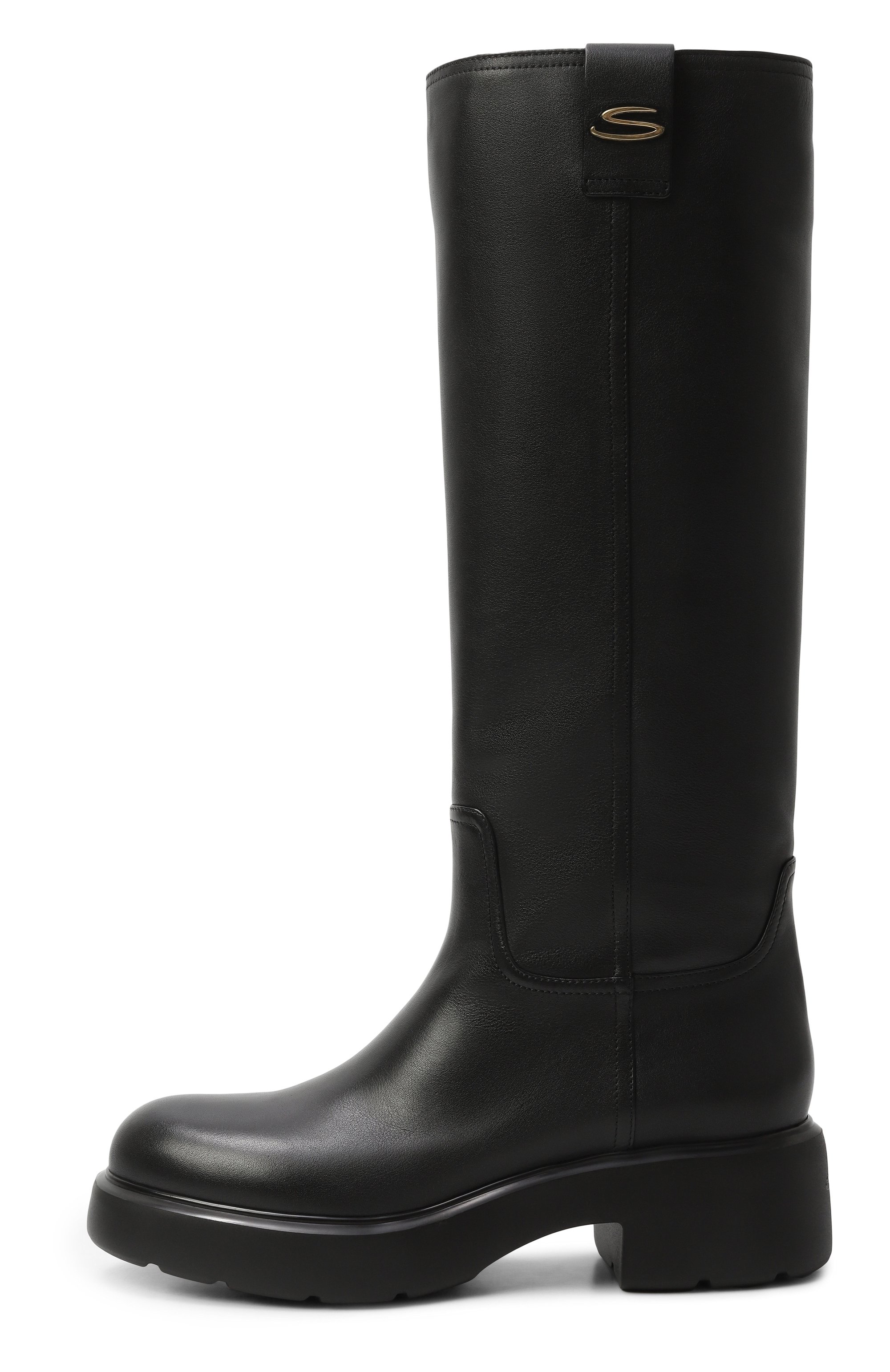 Кожаные сапоги SANTONI, арт. WSEG71747SM0NVRF, фото 4