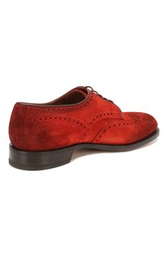 Замшевые дерби SANTONI, арт. MCC015761PC4NRVLA45, фото 1