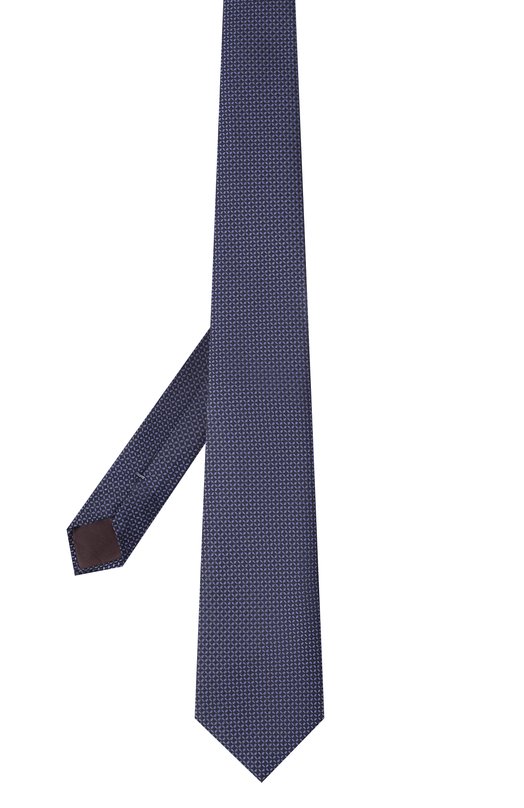 Шелковый галстук Canali 18/HJ04402 Синий  18/HJ04402 Фото 3