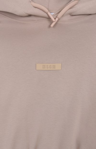 Хлопковое худи MSGM KIDS, арт. S5MSJGHS102, фото 3