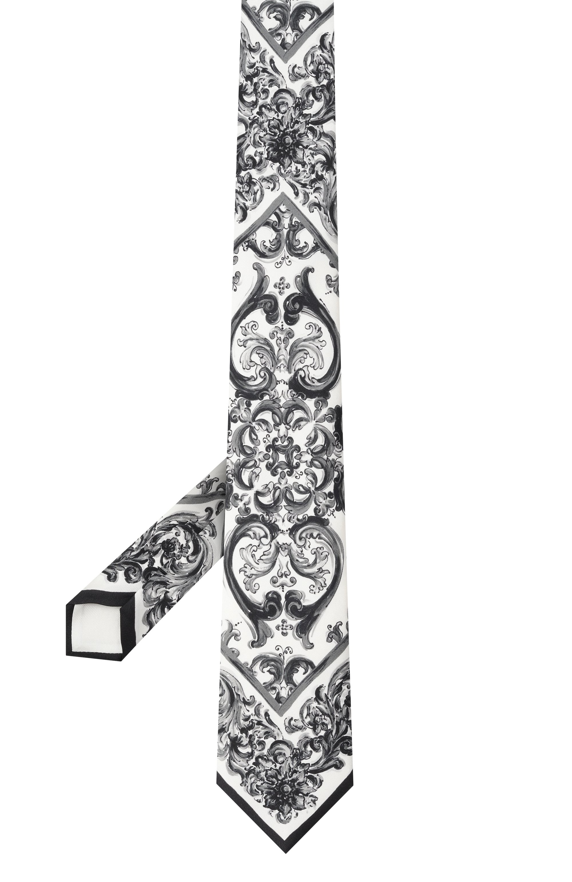 Шелковый галстук DOLCE & GABBANA, арт. GT147E/G0WV7, фото 3