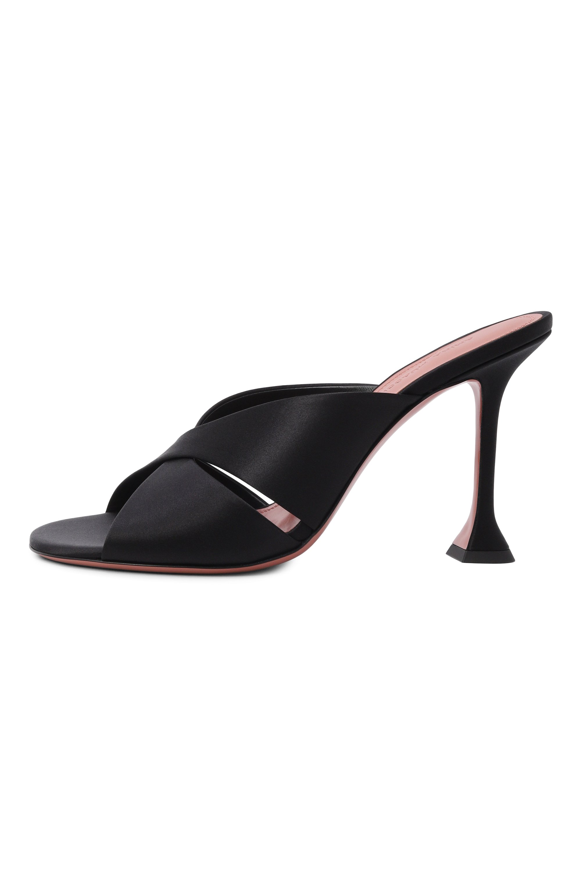 Текстильные мюли salma 95 AMINA MUADDI, арт. SALMA SLIPPER 95/SATIN, фото 4