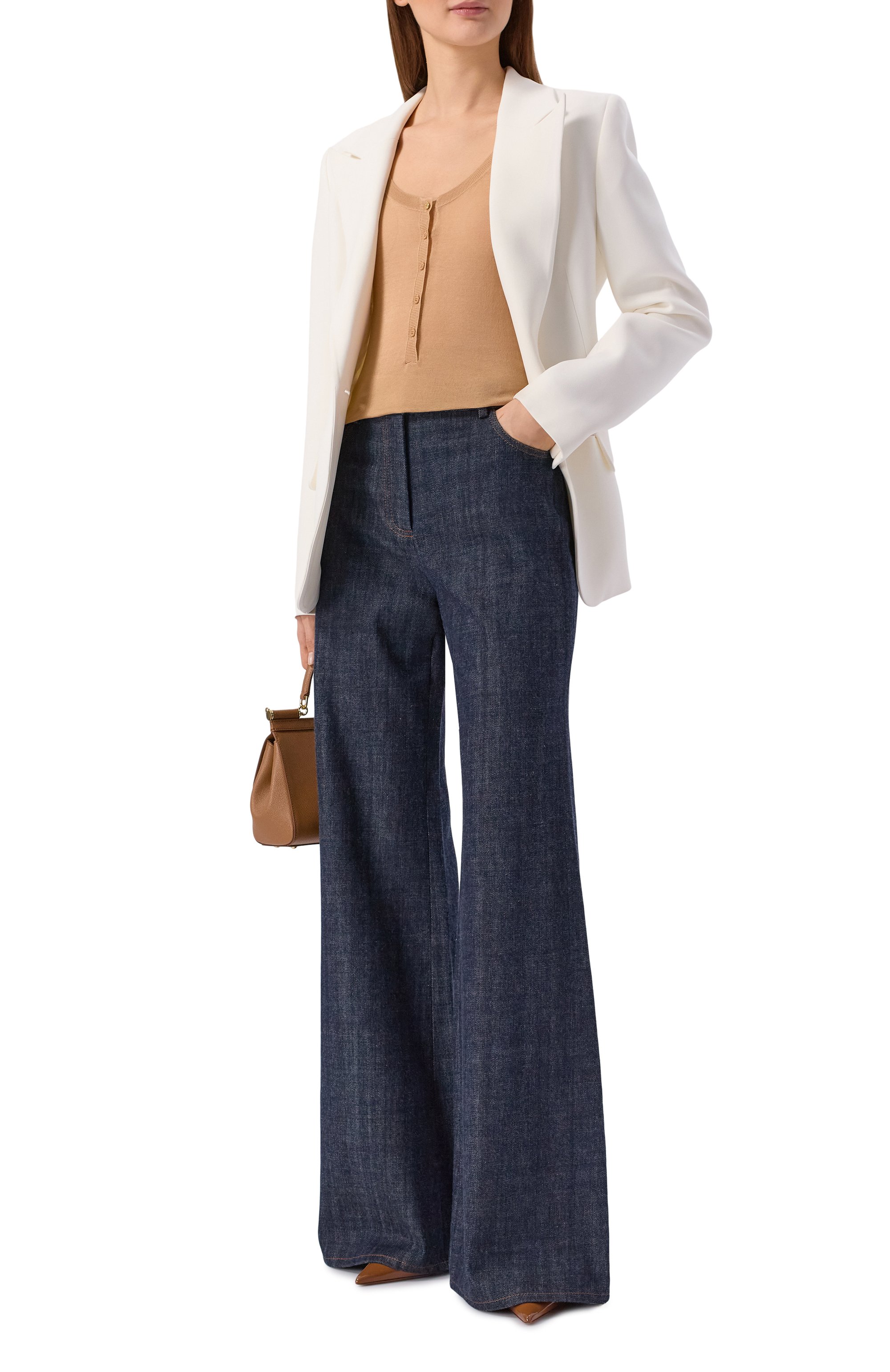 Хлопковый топ ELIE SAAB, арт. T0269/CK017, фото 2