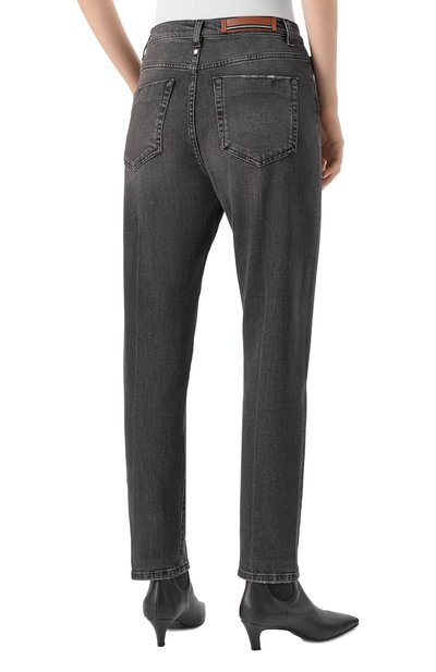 Джинсы LORENA ANTONIAZZI темно-серого цвета по цене 54850 руб., арт. PA15A/9803, фото 4 Джинсы LORENA ANTONIAZZI, арт. PA15A/9803, фото 4