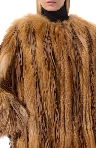 Шуба из песца YVES SALOMON, арт. M31820/RDGC, фото 5