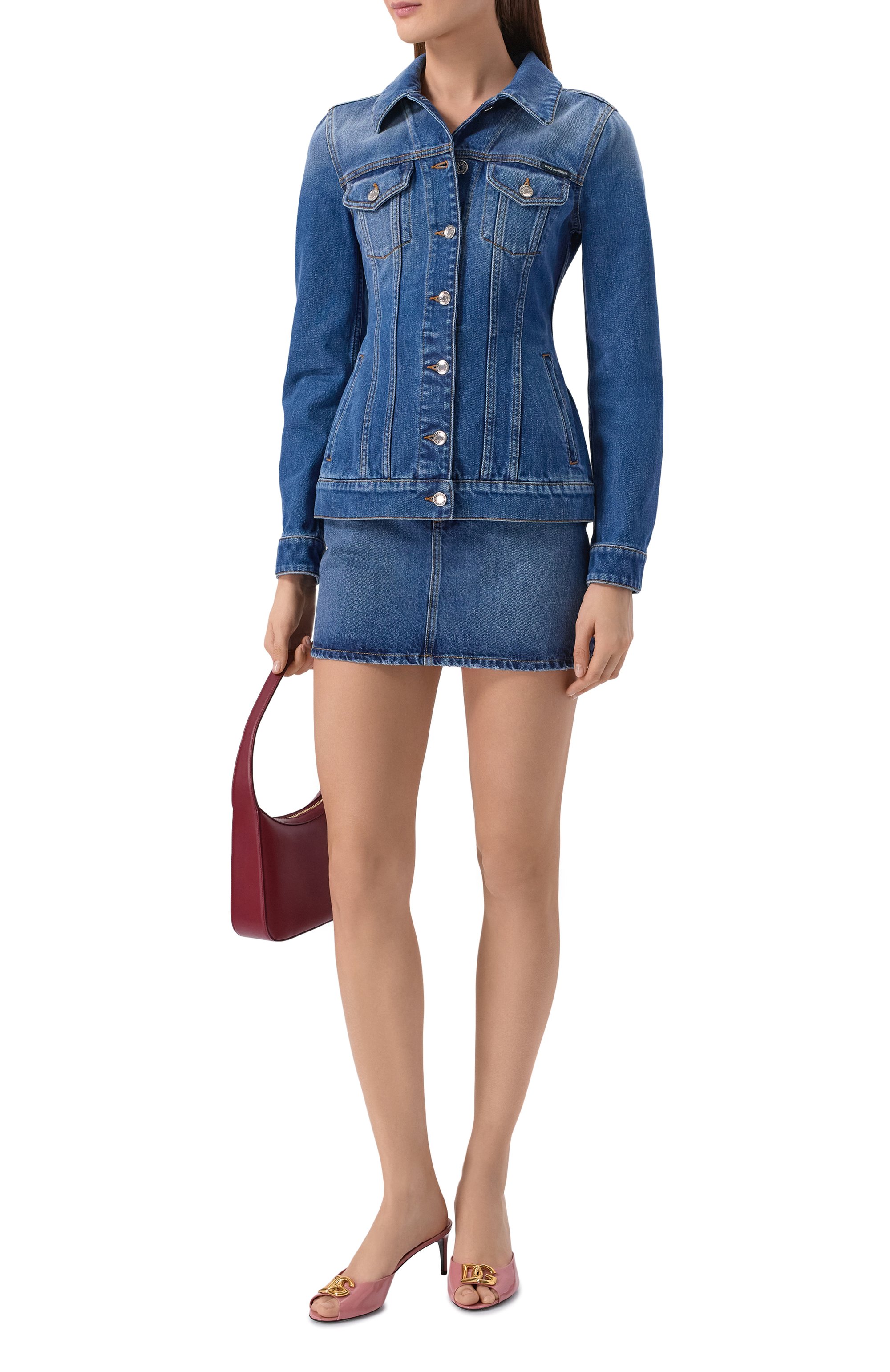 Джинсовая юбка DOLCE & GABBANA, арт. F4C6ND/G80B3, фото 2