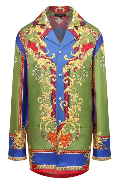 Женская шелковая рубашка VERSACE, арт. 1001525/1A00735