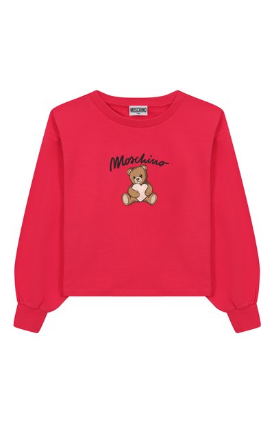 Хлопковый свитшот MOSCHINO, арт. HDF06E/LDA14/10-14
