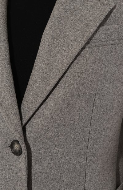 Жакет BOSS серого цвета по цене 47900 руб., арт. 50530891, фото 5 Жакет BOSS, арт. 50530891, фото 5