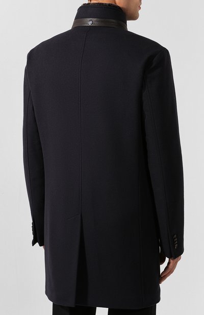 Шерстяное пальто с меховой отделкой WINDSOR, арт. 13 RIVAN0 10003806, фото 4