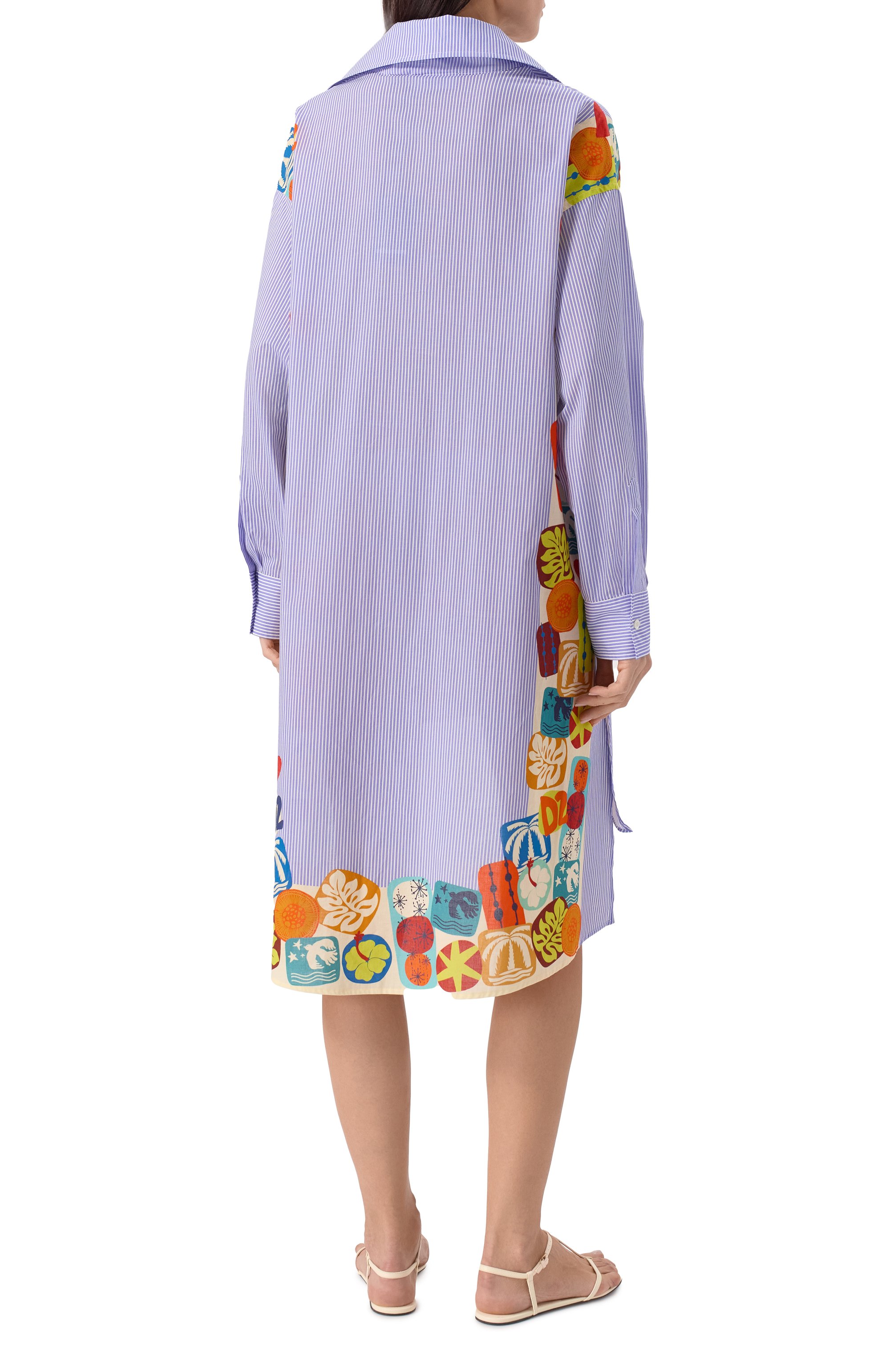 Хлопковая туника DSQUARED2, арт. S73CU0315/D35283, фото 4