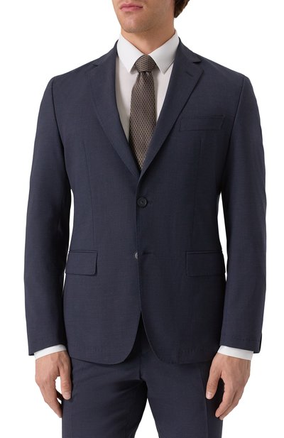 Костюм BOSS темно-синего цвета по цене 75950 руб., арт. 50546102, фото 3 Костюм BOSS, арт. 50546102, фото 3