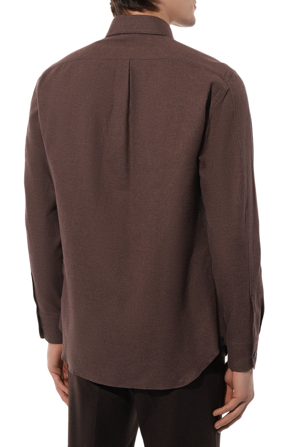 Хлопковая рубашка ZEGNA, арт. SRB4/UEX35A8, фото 4