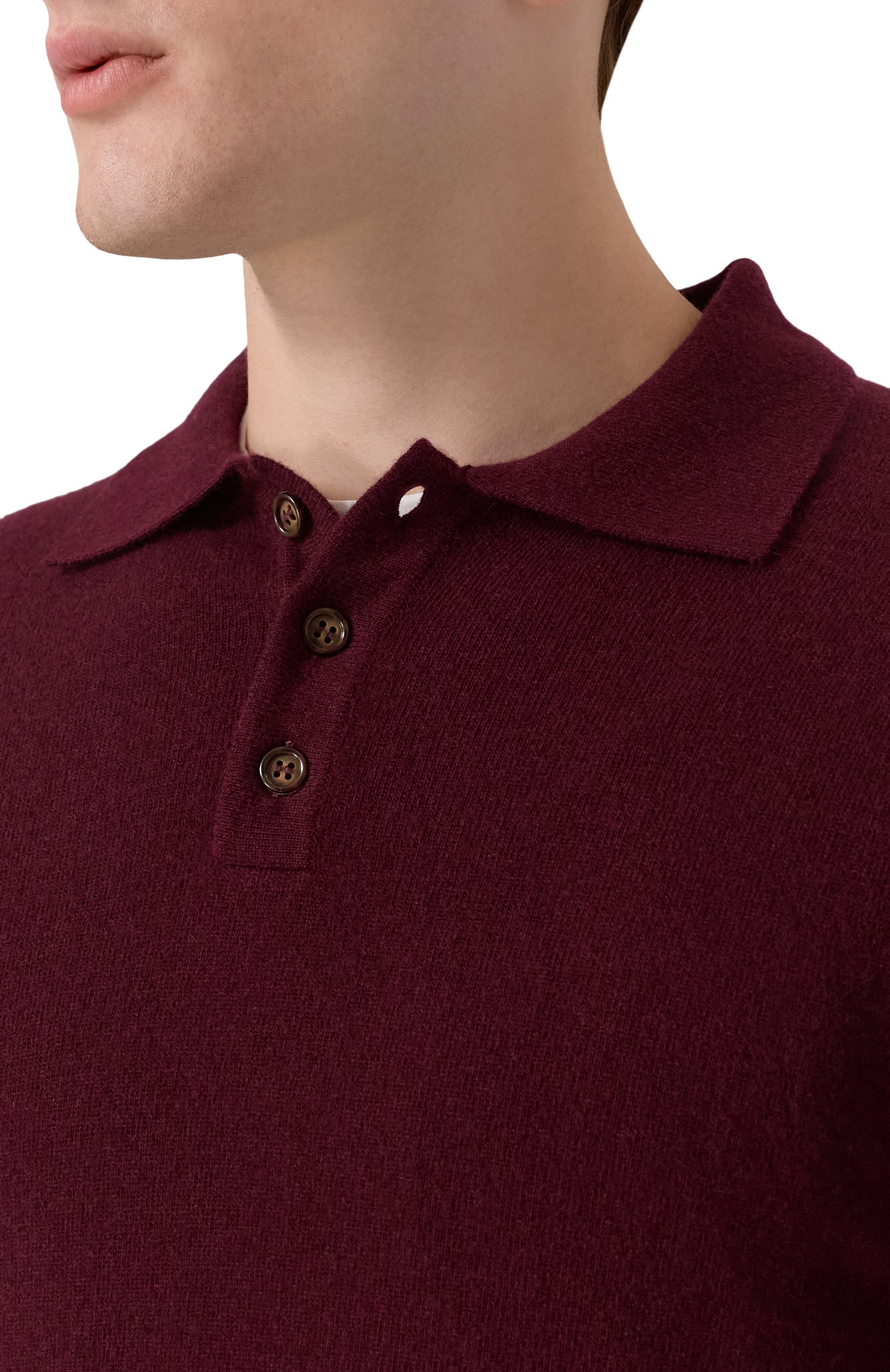 Поло из шерсти и кашемира DANIELE FIESOLI, арт. DF0066, фото 5