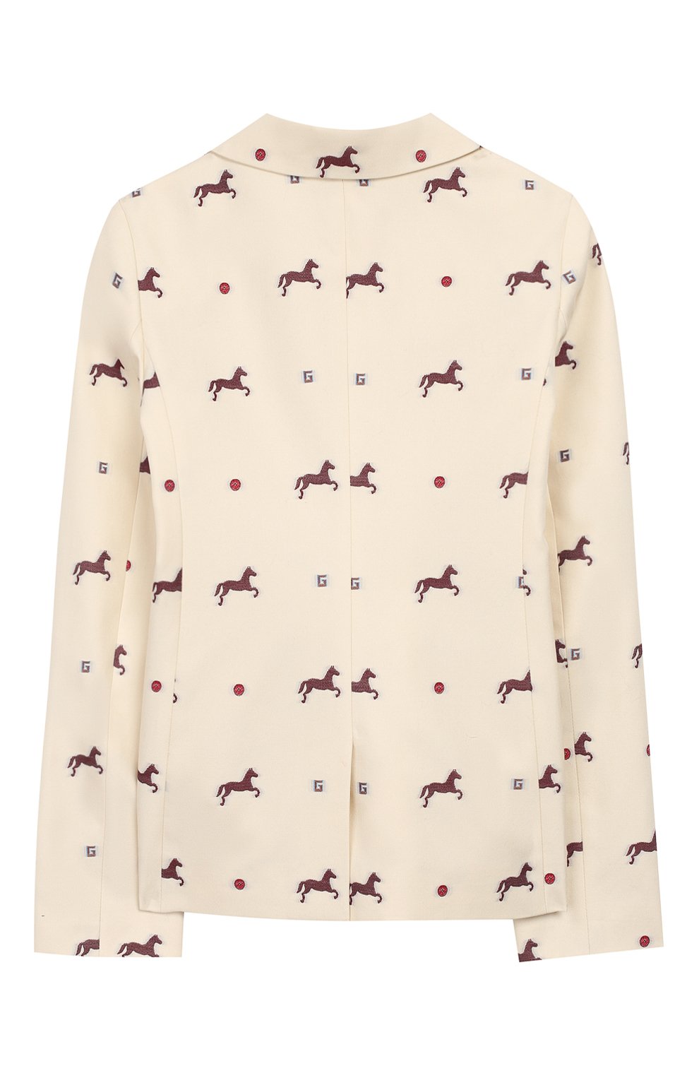 Хлопковый пиджак GUCCI, арт. 600282/XWAHA, фото 2