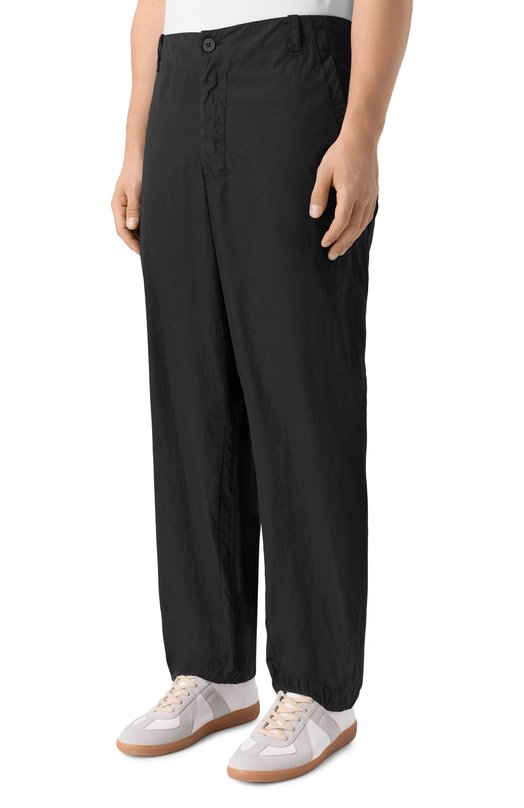 Хлопковые брюки Transit CFUTRCB111 Чёрный  CFUTRCB111 Фото 3