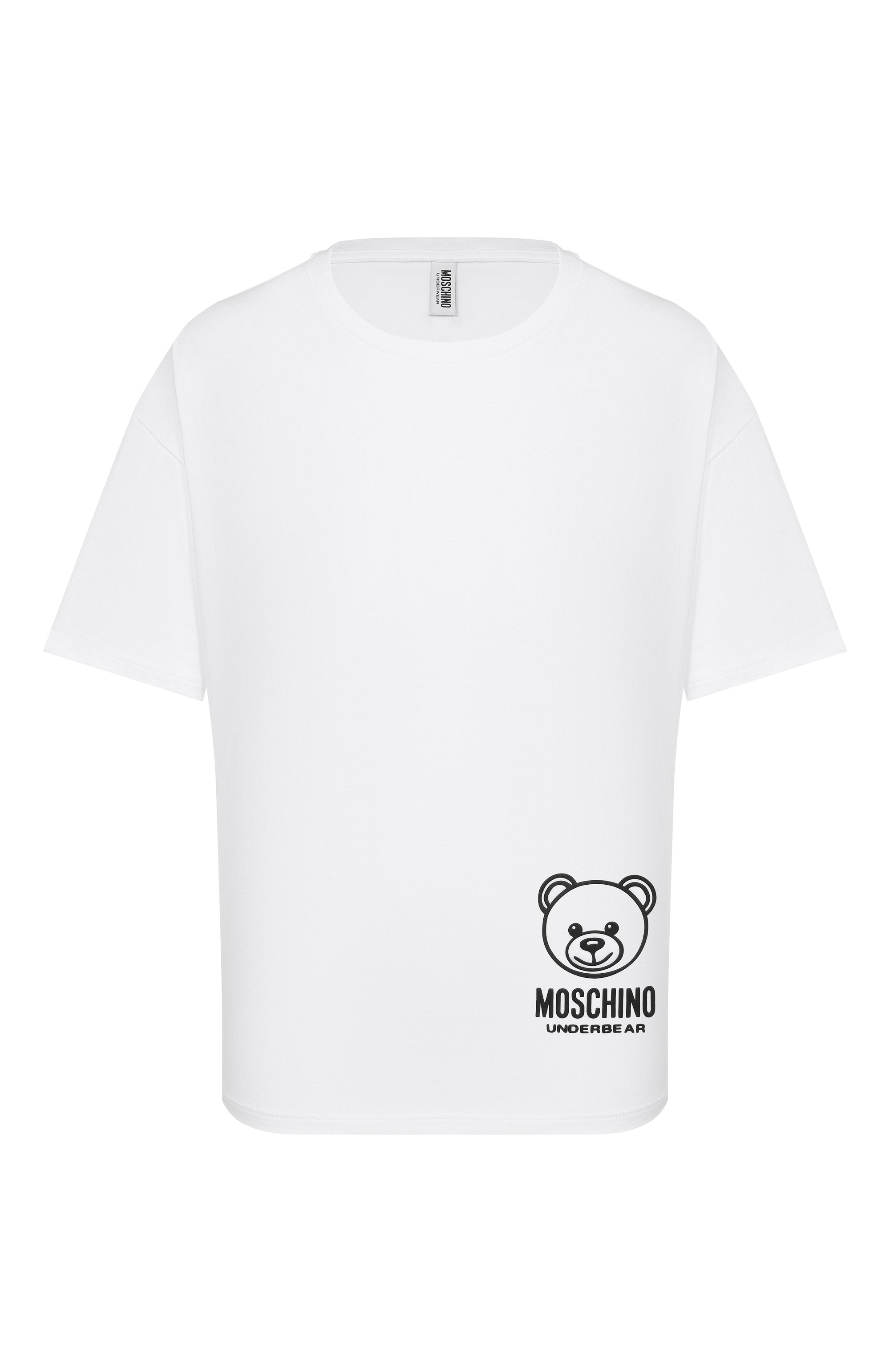 Хлопковая футболка MOSCHINO, арт. A0701/4406_1, фото 1