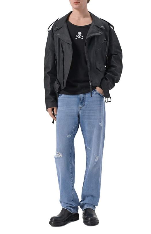 Майка Philipp Plein SAFC MTK8470 PTE004N Чёрный  SAFC MTK8470 PTE004N Фото 2