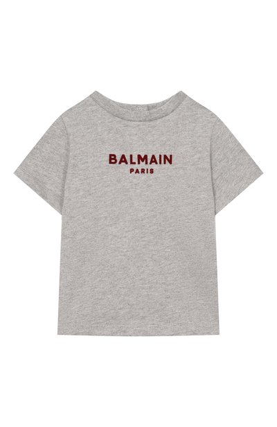 Хлопковая футболка BALMAIN, арт. BZ8341